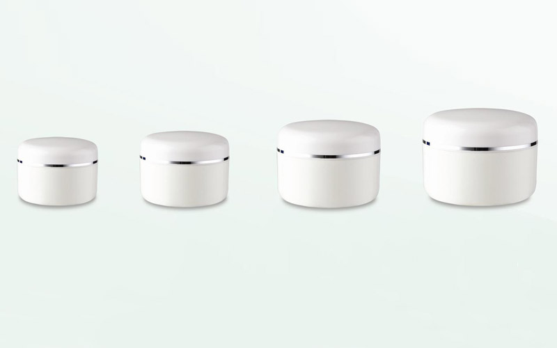 PP double layer cream jar